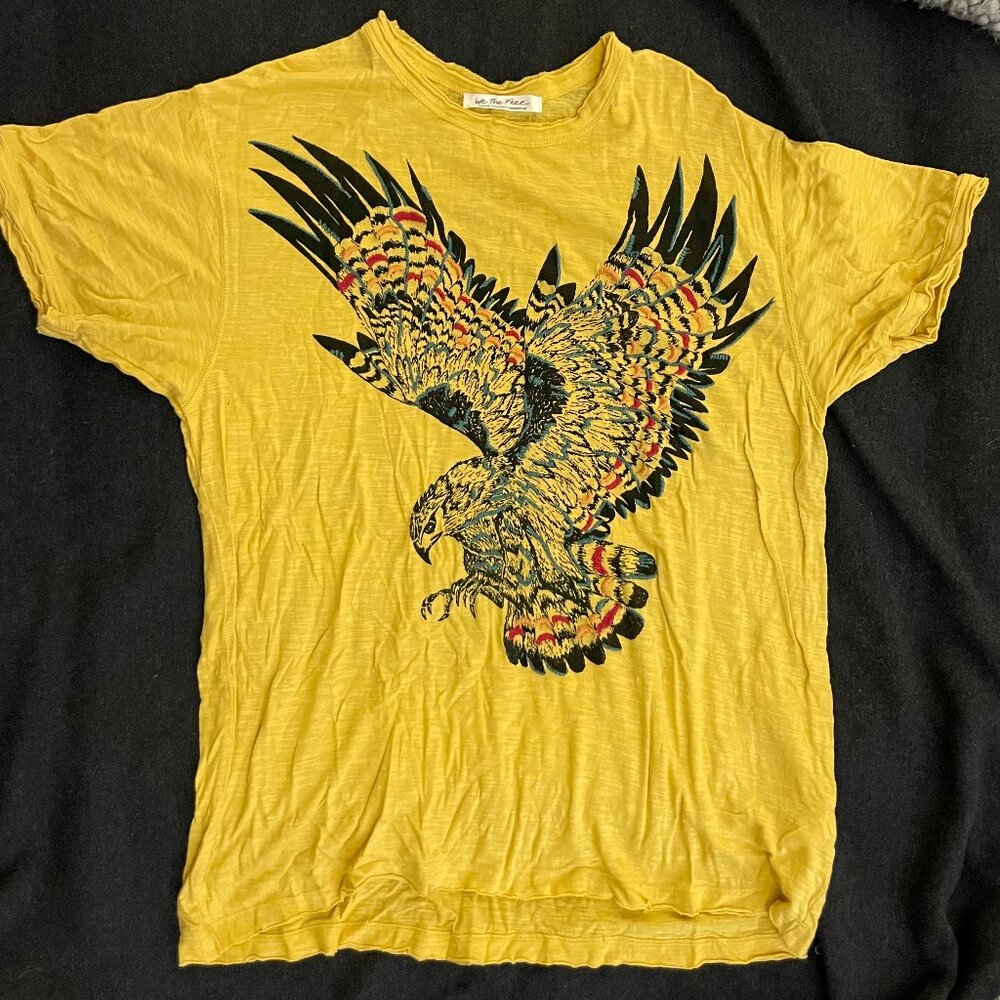 Oversized embroidered phoenix tee - Women's M - We the Free (Free People)
